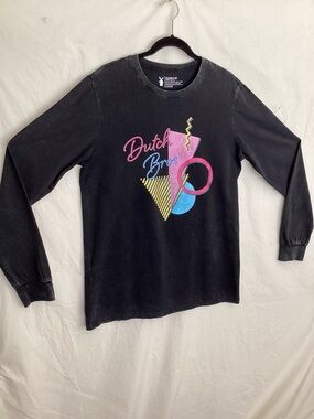 Dutch bros long sleeve coffee t shirt 90s inspired